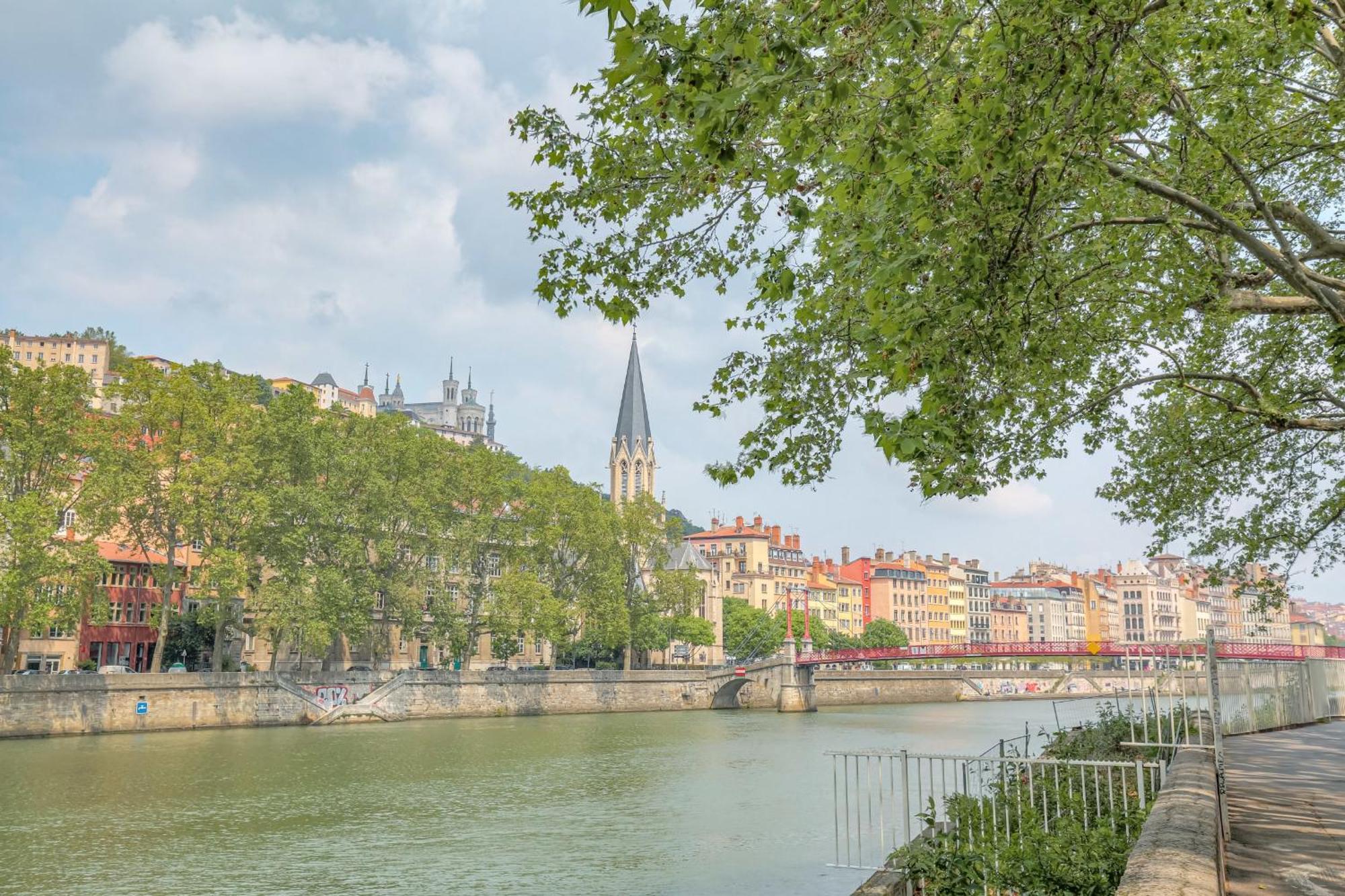 Ferienwohnung Le Calme Et Cosy Avec Parking Gratuit Lyon Exterior foto